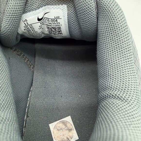 Nike Precision VII 7 Smoke Grey Voly Black Men 11 Basketball Shoes HJ9153-004 - Picture 6 of 8